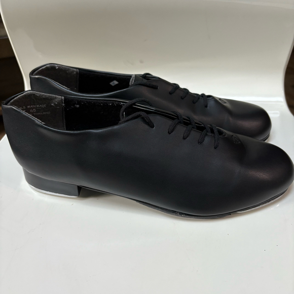 Capezio Black Tele Tone Shoe size 8M Unisex - Picture 2 of 12